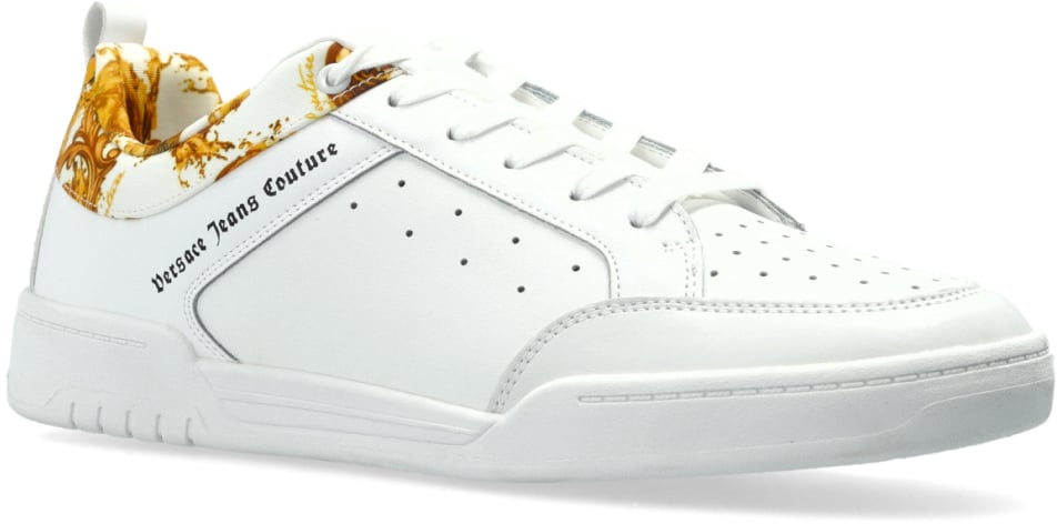 Barocco Print Low-top Sneakers