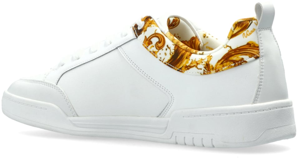 Barocco Print Low-top Sneakers