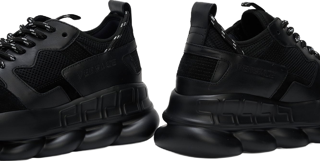 Versace Chain Reaction V2 Men's Sneakers Black