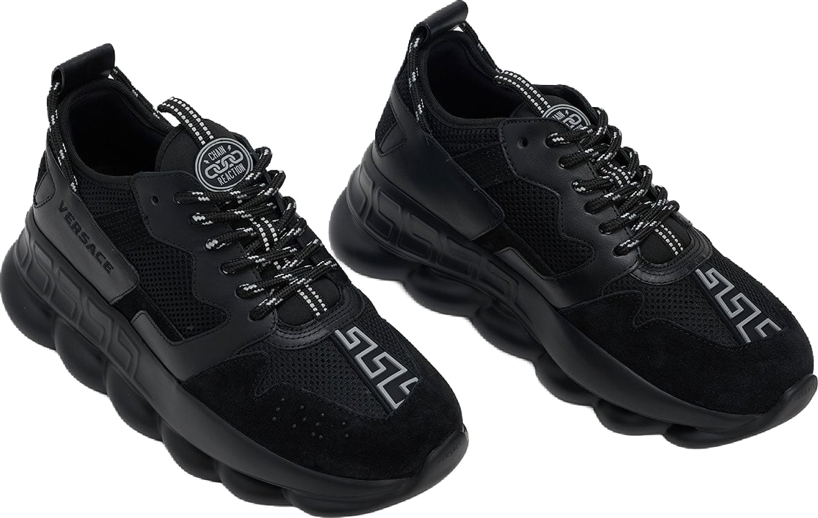 Versace Chain Reaction V2 Men's Sneakers Black