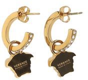 Versace Gold Metal Earrings