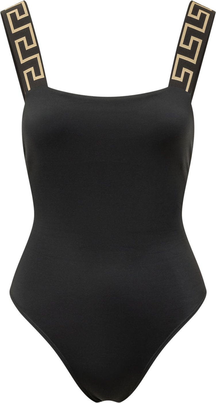 Body Medusa con Spalline Motivo Greca