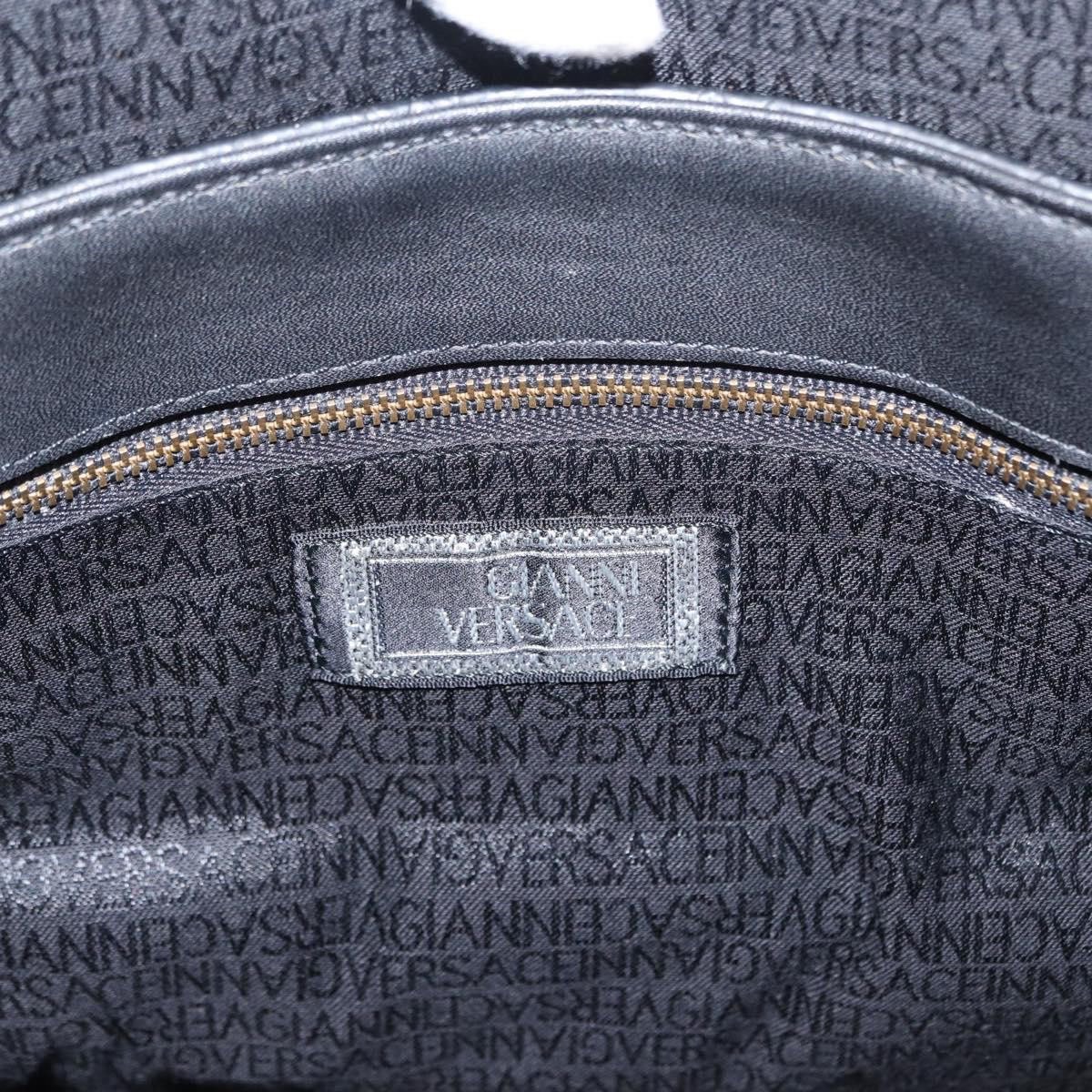 Versace Vintage Sun Duffle Embossed Leather Large