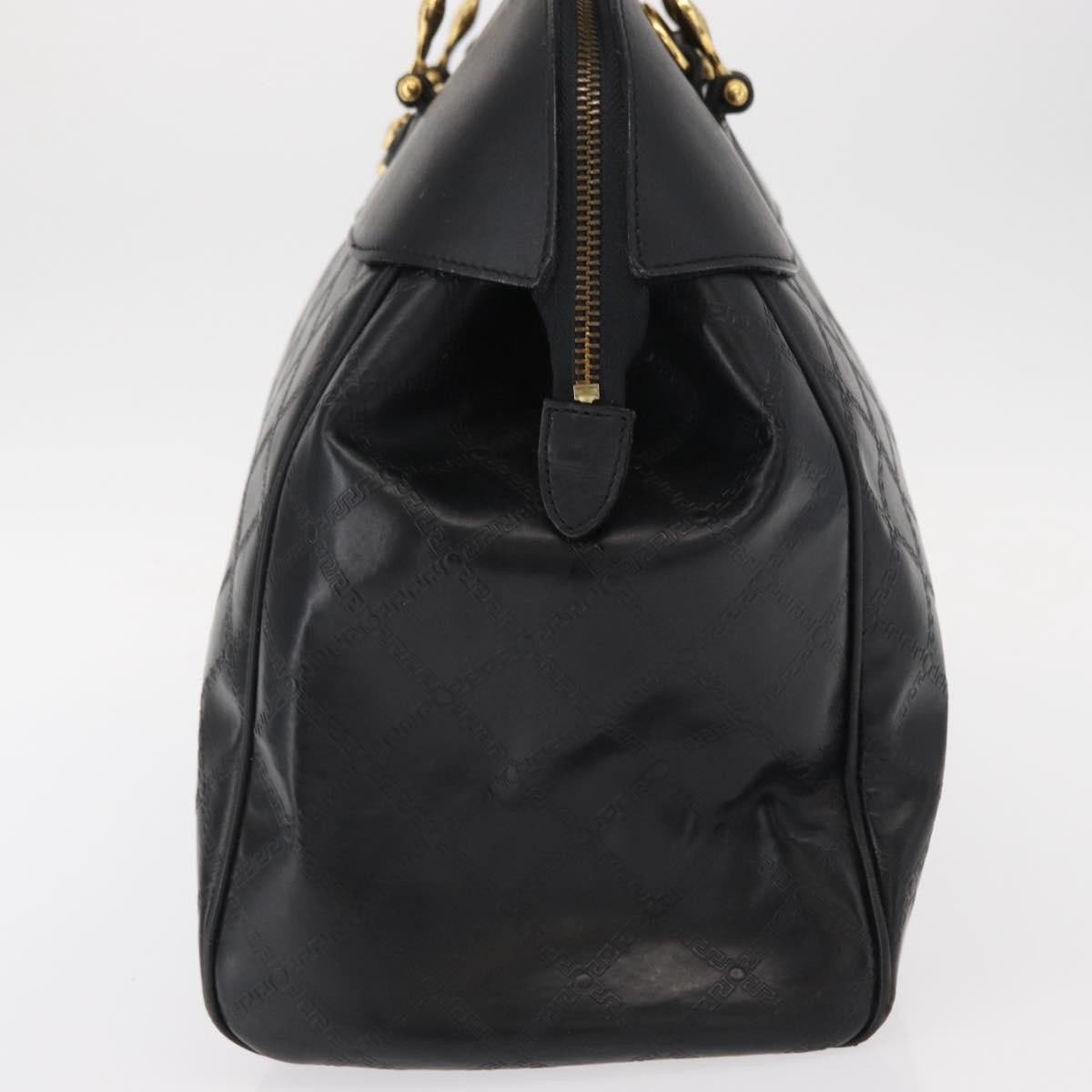 Versace Vintage Sun Duffle Embossed Leather Large