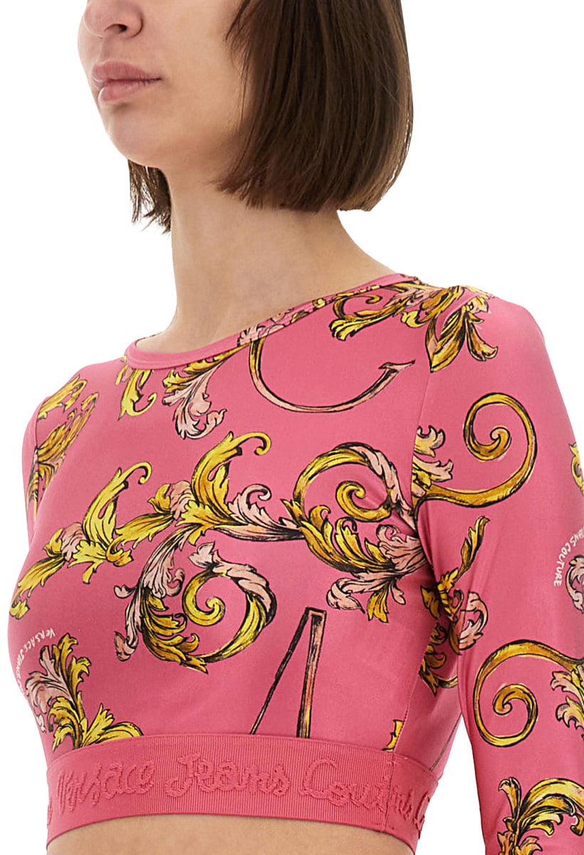 "OUTLINE BAROQUE" SHORT TOP