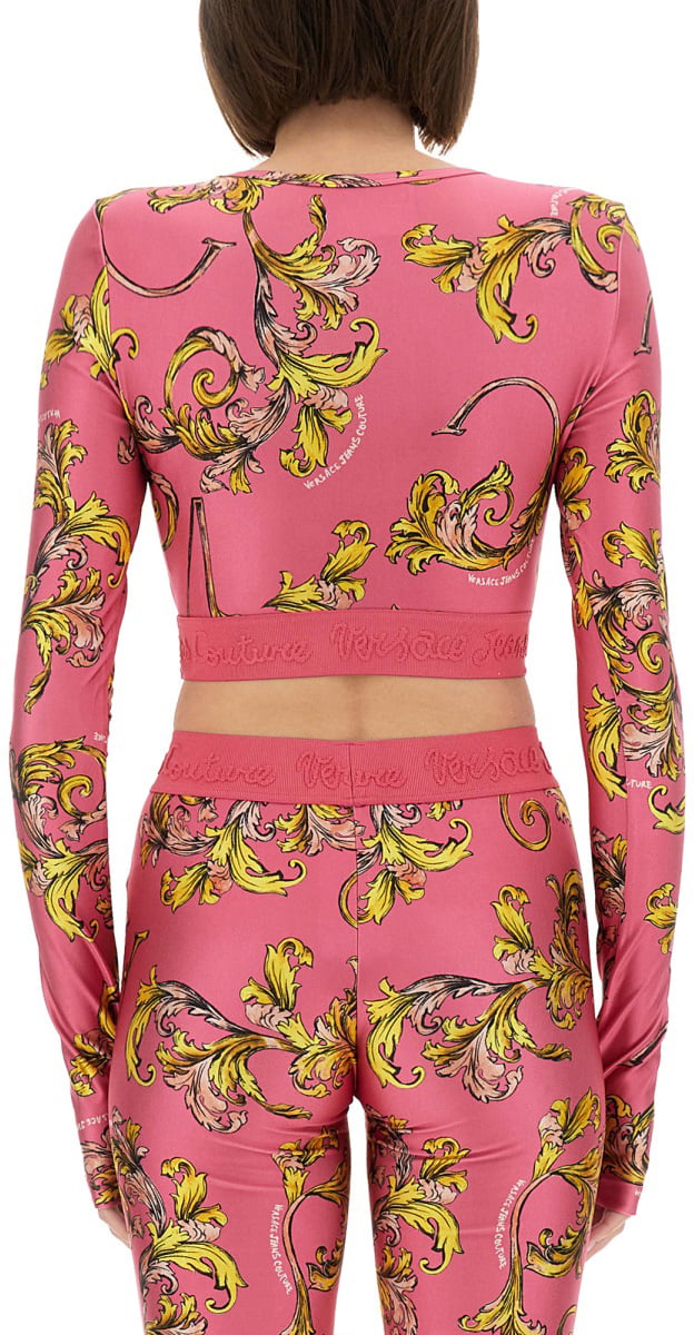 "OUTLINE BAROQUE" SHORT TOP