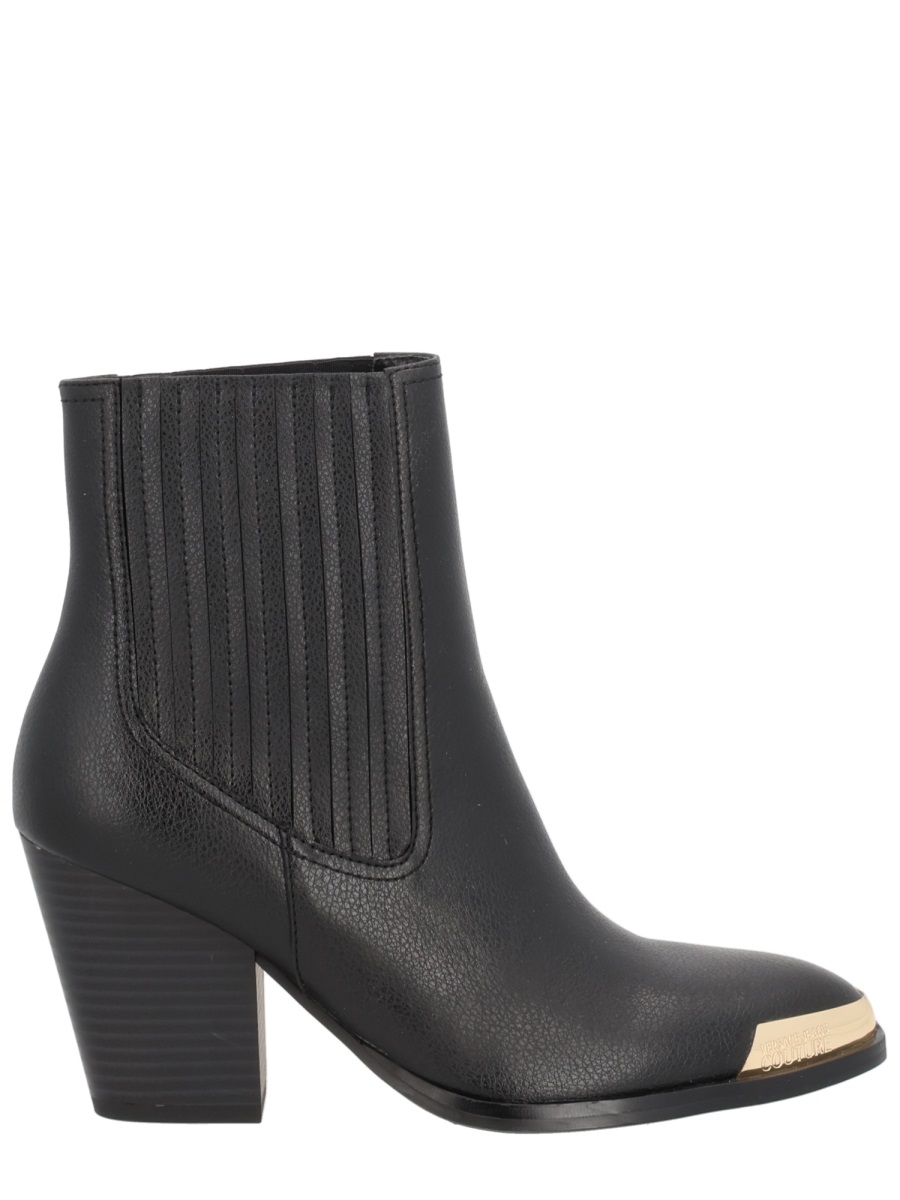 Couture Cap-Toe Ankle Boots