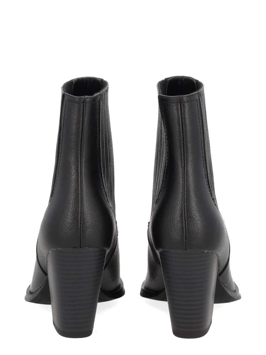 Couture Cap-Toe Ankle Boots