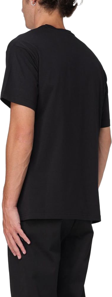 Versace Jeans Black Cotton T-Shirt
