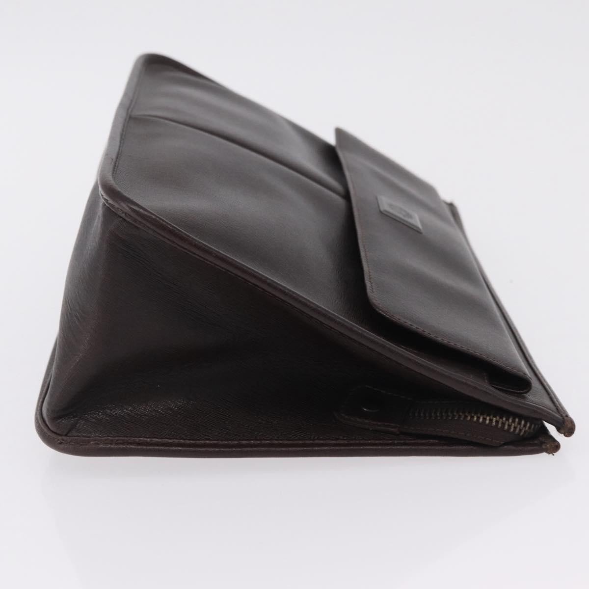 Versace Vintage Clutch Leather