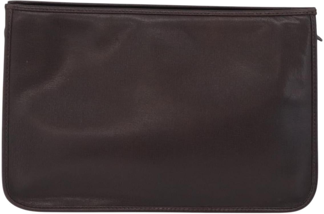 Versace Vintage Clutch Leather