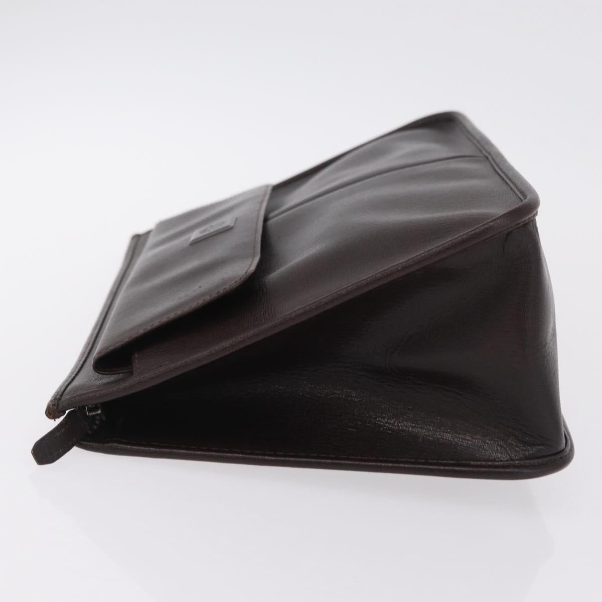 Versace Vintage Clutch Leather