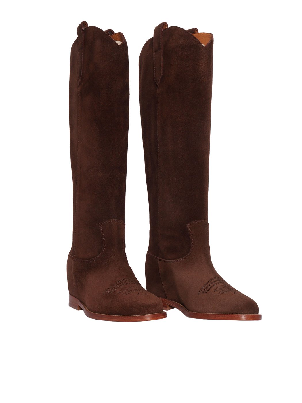 Stivall Cuciture Stitched Leather Boots