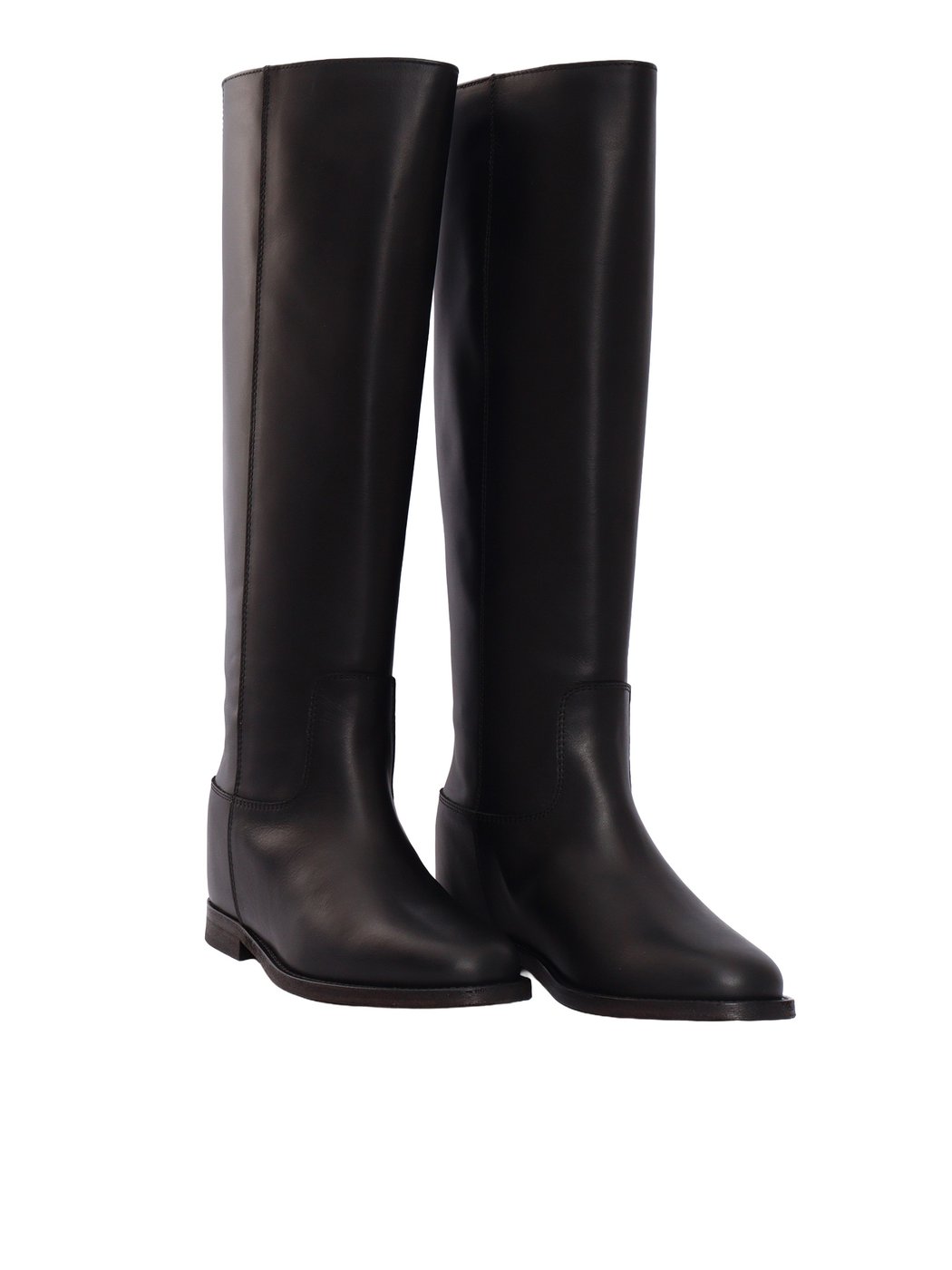 St V Media Leather Boots