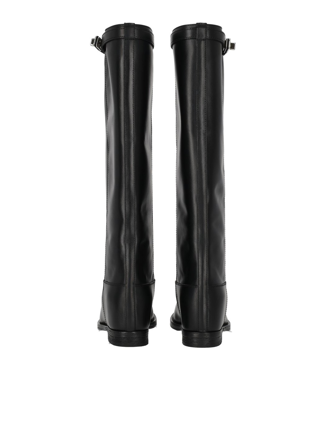 Patent Leather Knee-High Boots