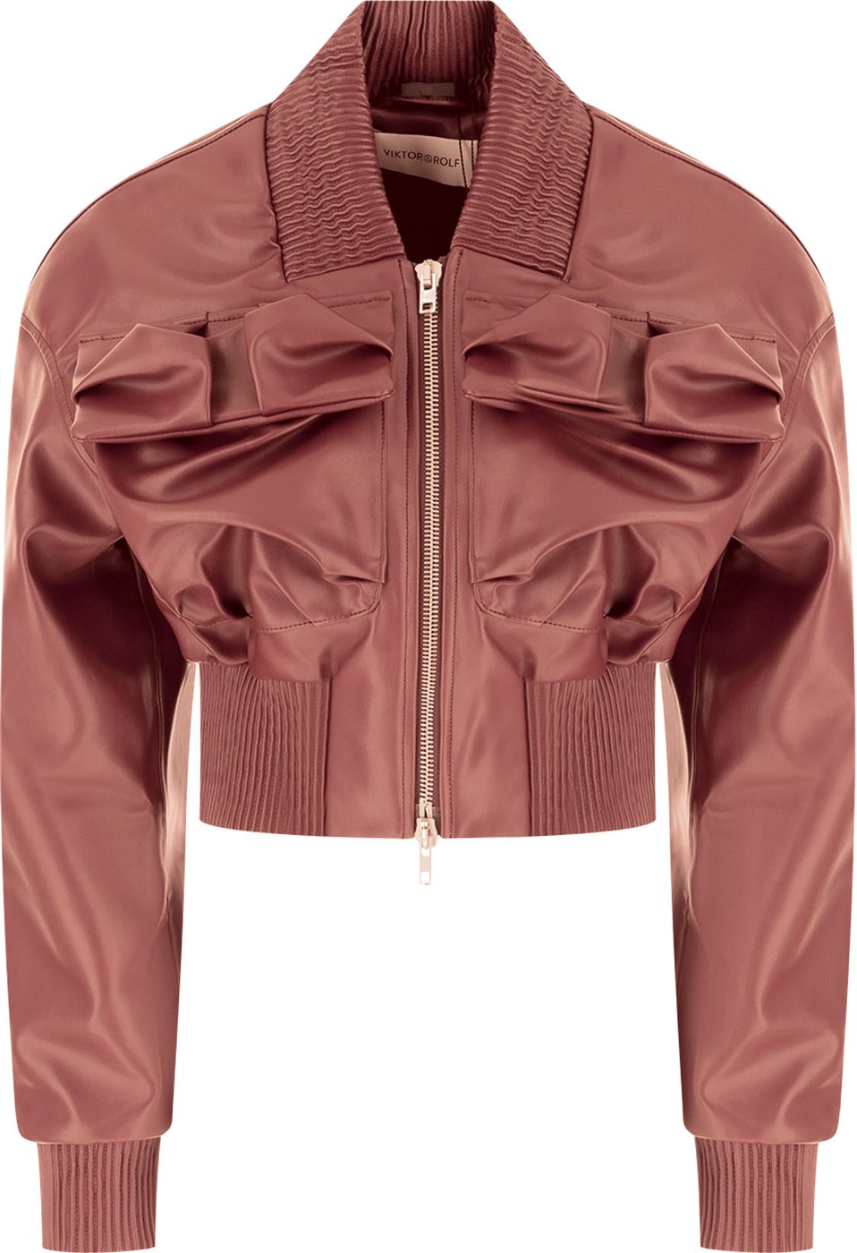 Viktor & Rolf Brick synthetic leather jacket