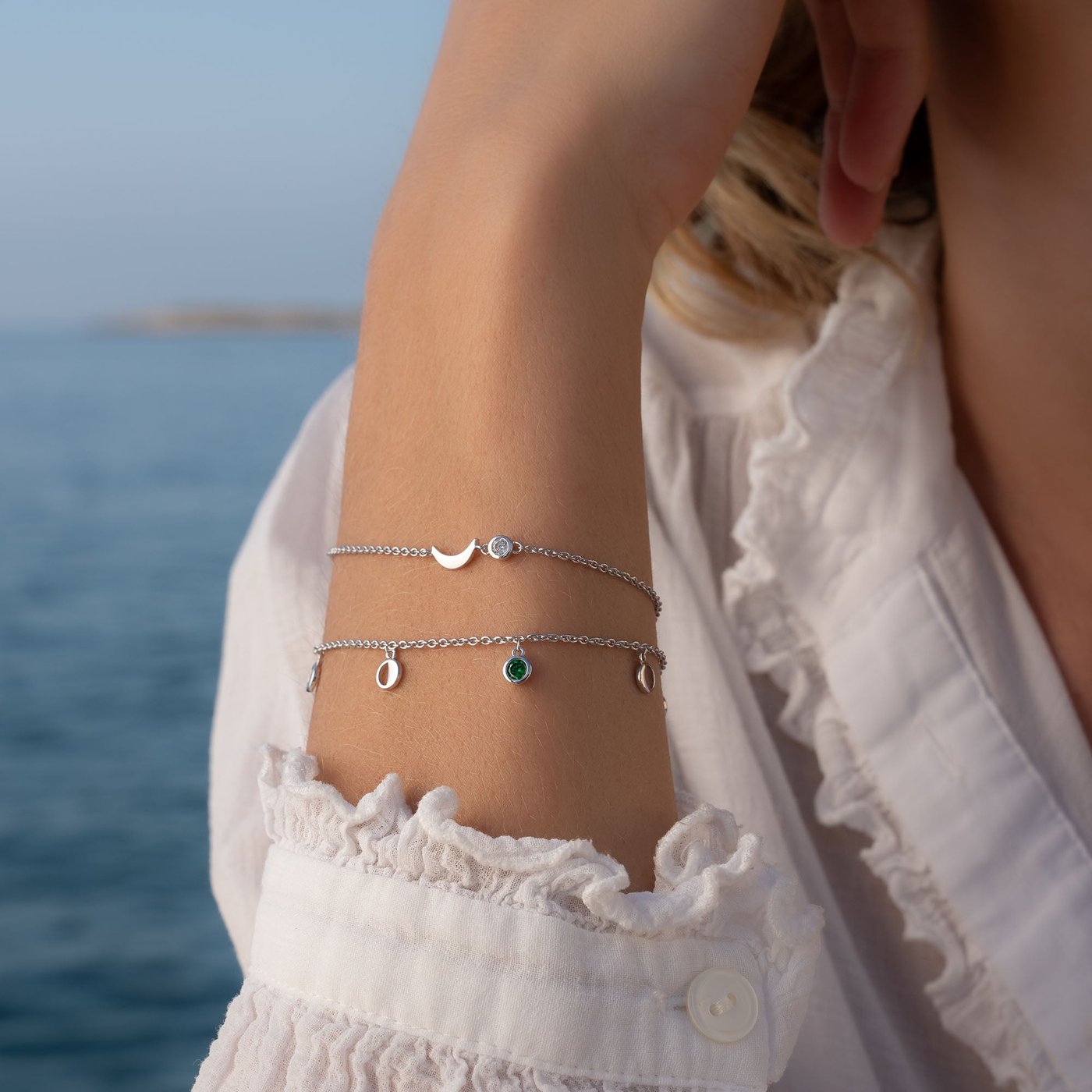 Violet Hamden Luna - Armband - Zilver