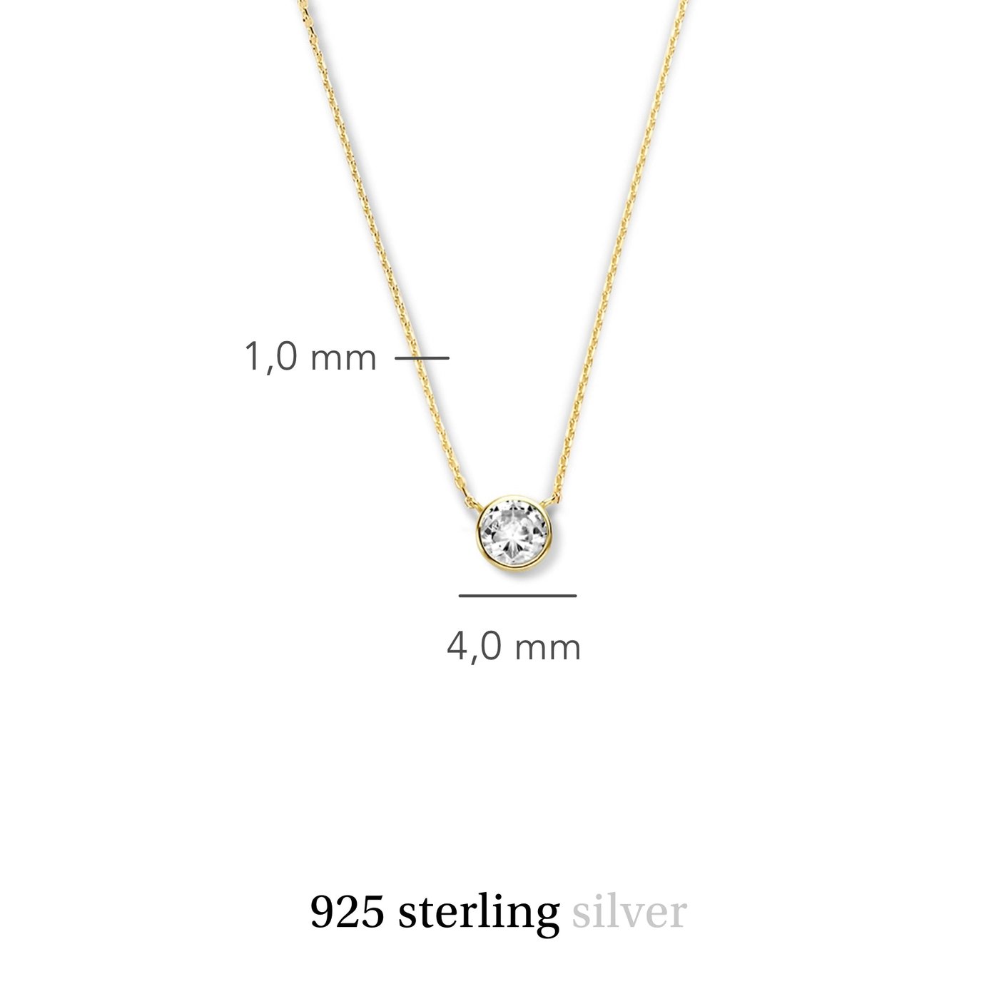 Violet Hamden Venus - Ketting - Goud