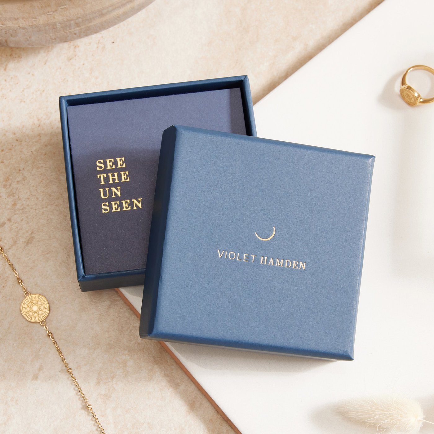 Violet Hamden Luna - Ketting - Zilver