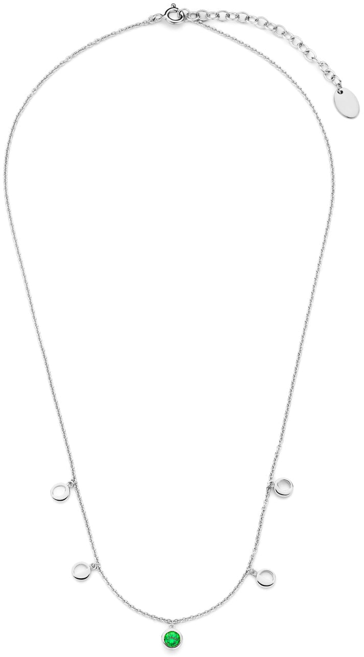 Violet Hamden Luna - Ketting - Zilver