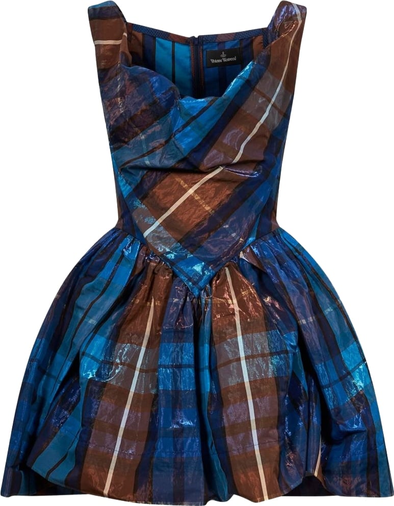 Dresses Blue/Brown