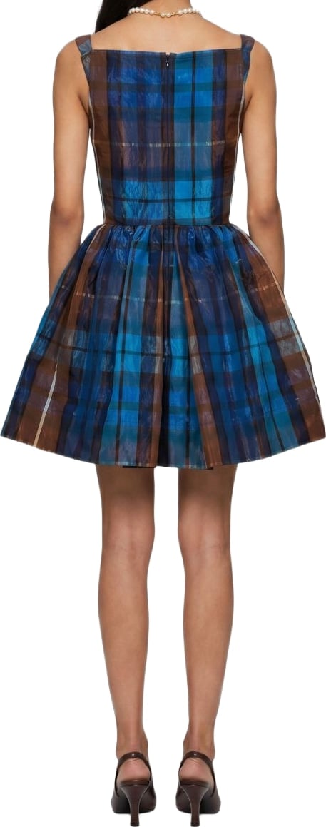 Dresses Blue/Brown