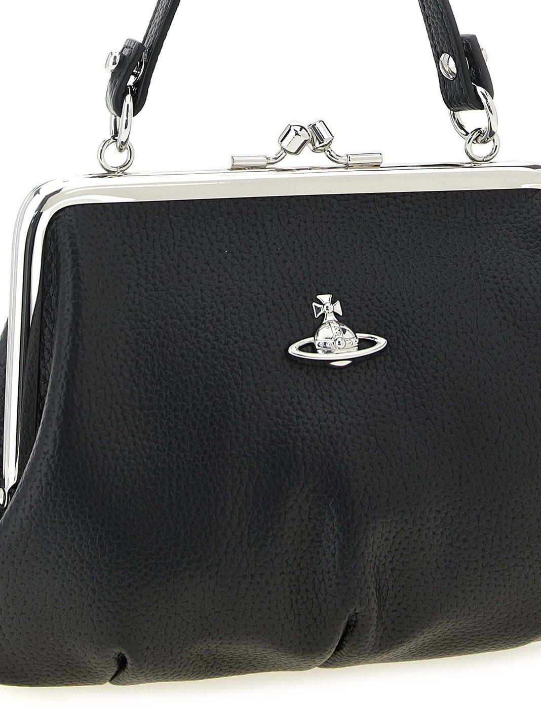 Vivienne Westwood Black Polyethylene Handbag