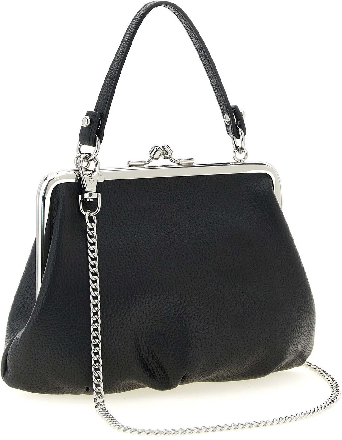 Vivienne Westwood Black Polyethylene Handbag