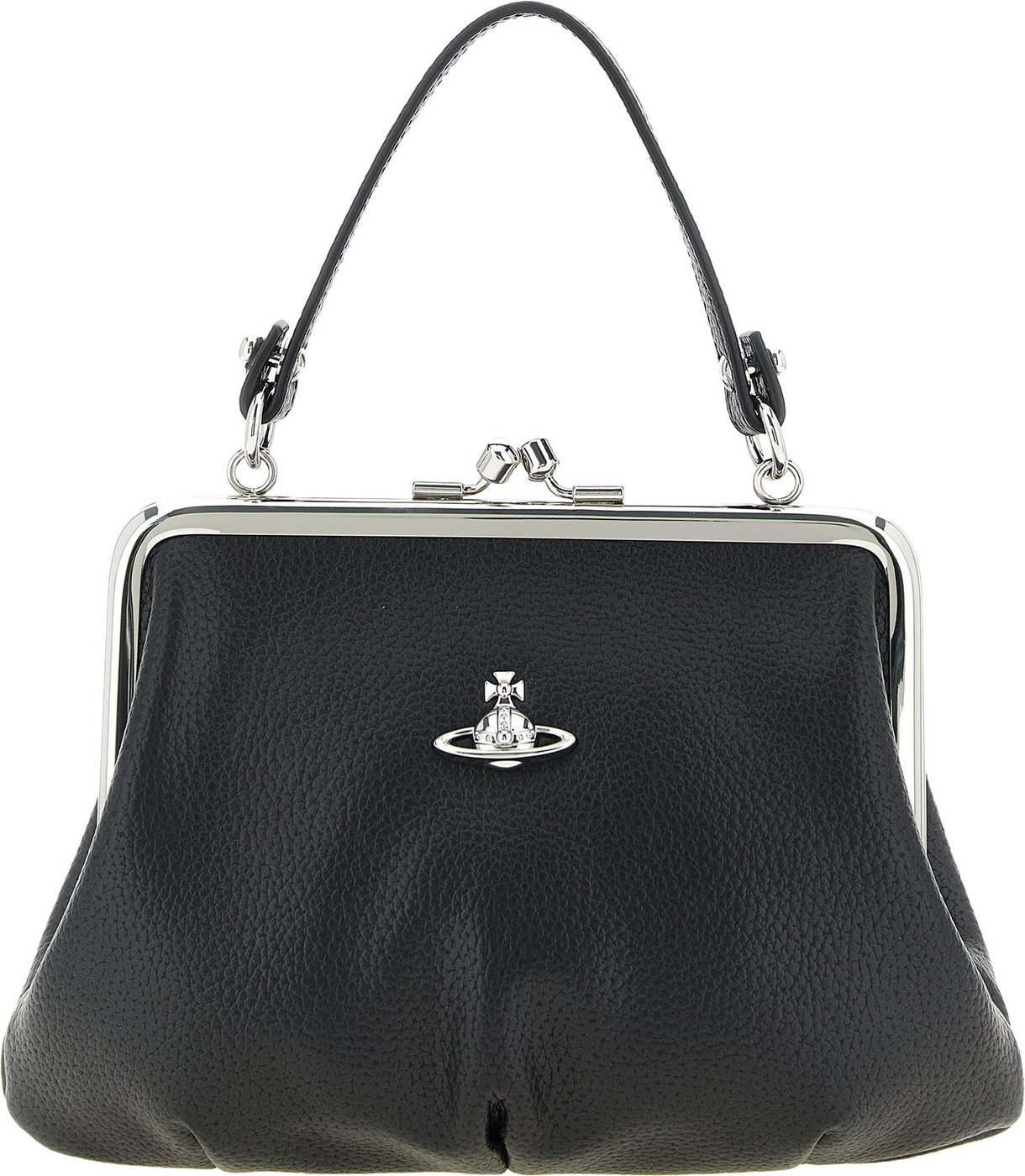 Vivienne Westwood Black Polyethylene Handbag