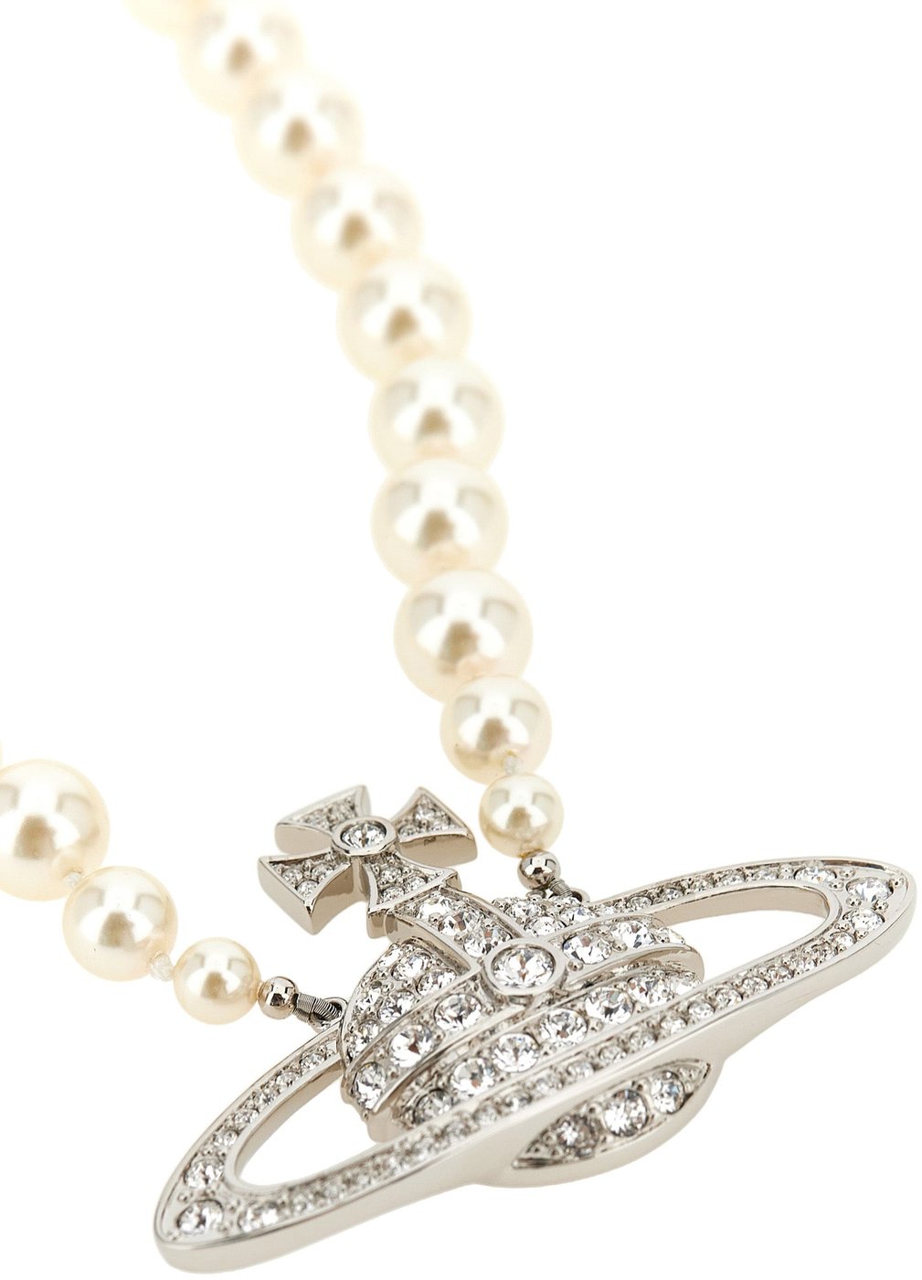 Vivienne Westwood Silver Brass Necklace