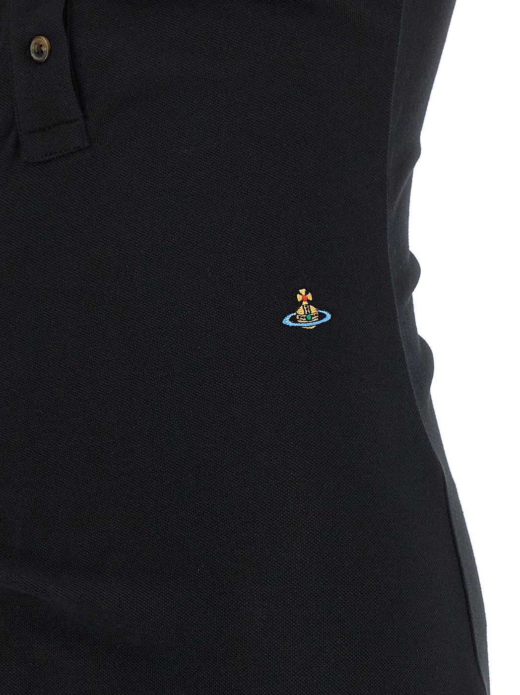 Vivienne Westwood Black Cotton Midi Dress