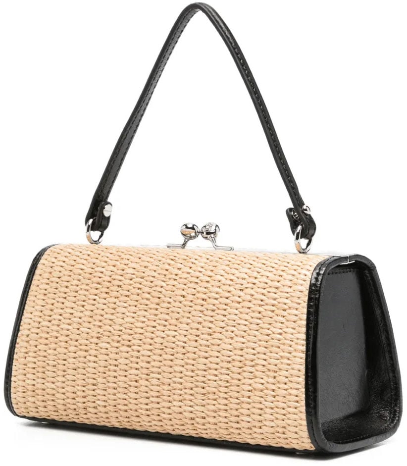 Doll Xl Frame Purse Natural