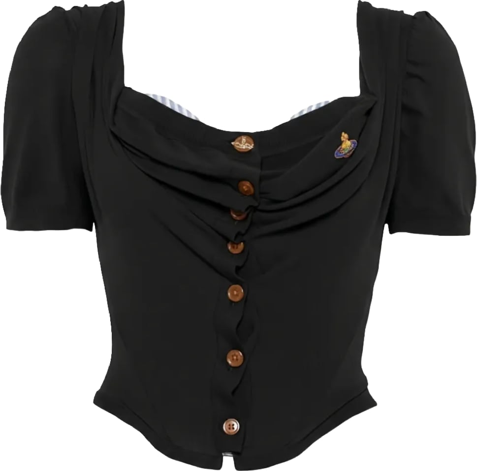 Bea Corset Cardi Black