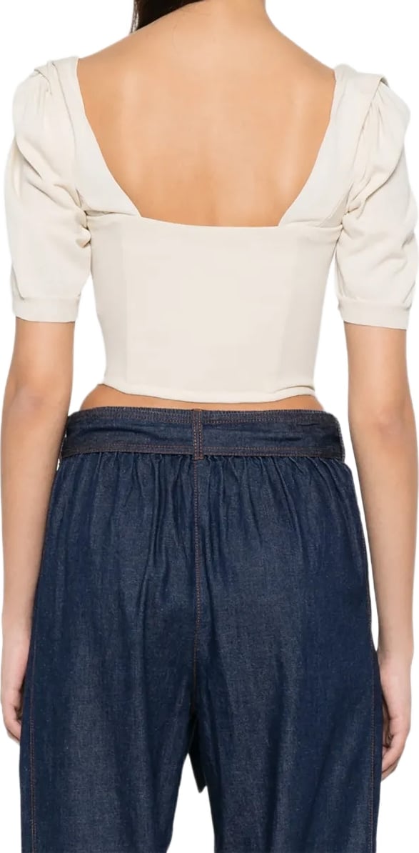 Bea Corset Cardi Cream