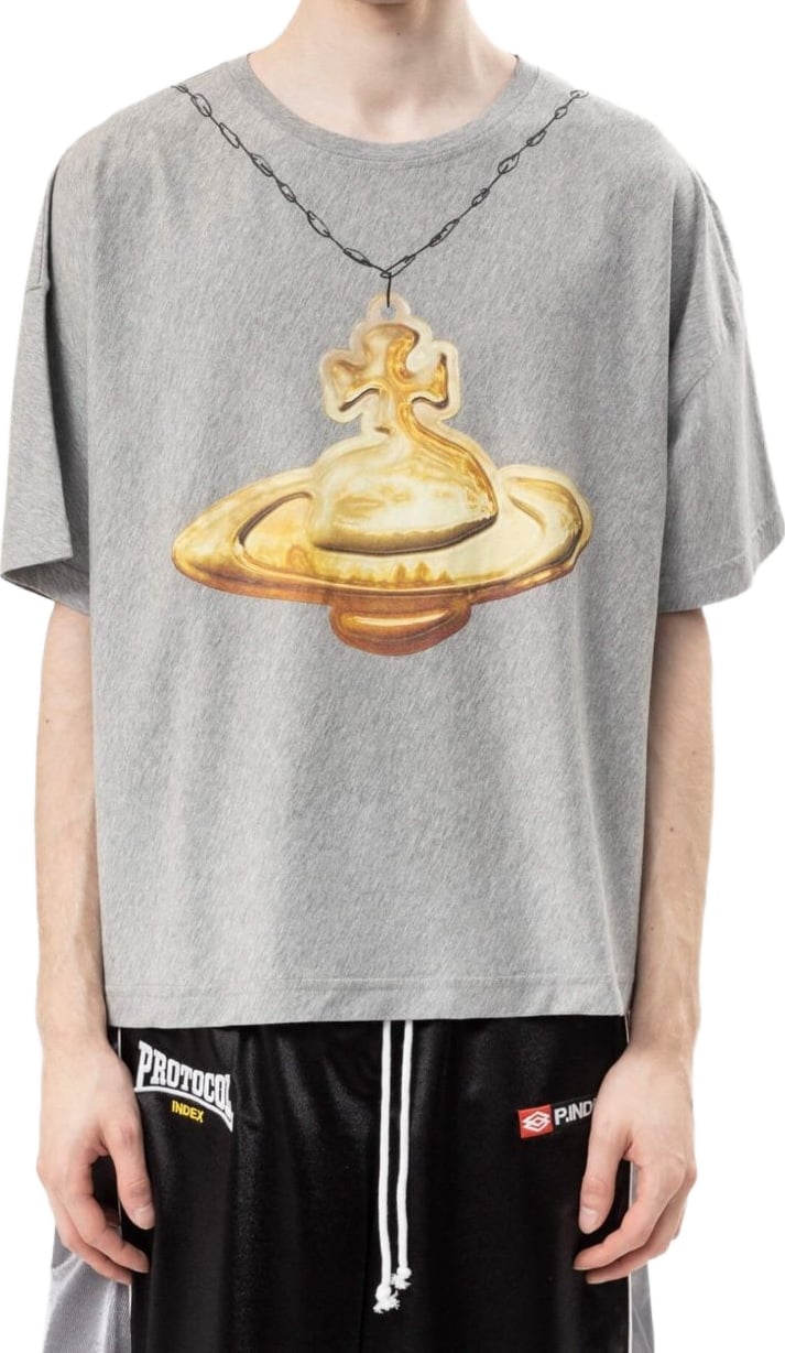 T-Shirts And Polos Grey Melange