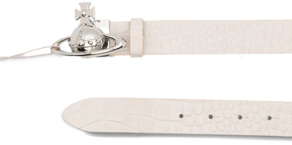 Belts Pearl White