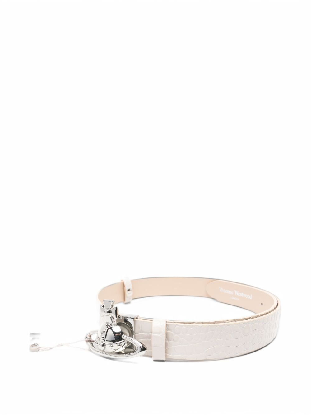 Belts Pearl White