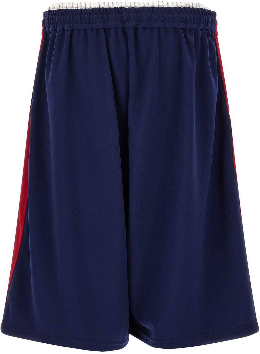 WILLY CHAVARRIA Blue Polyester Bermuda Shorts