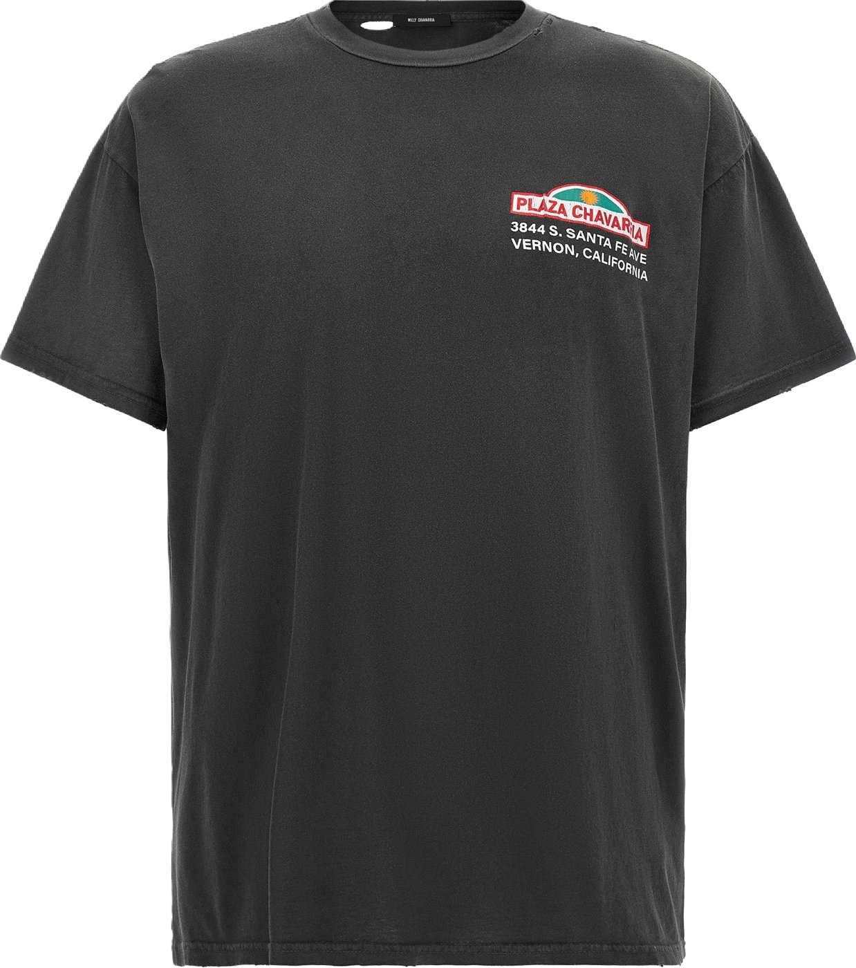 WILLY CHAVARRIA Black Cotton T-Shirt
