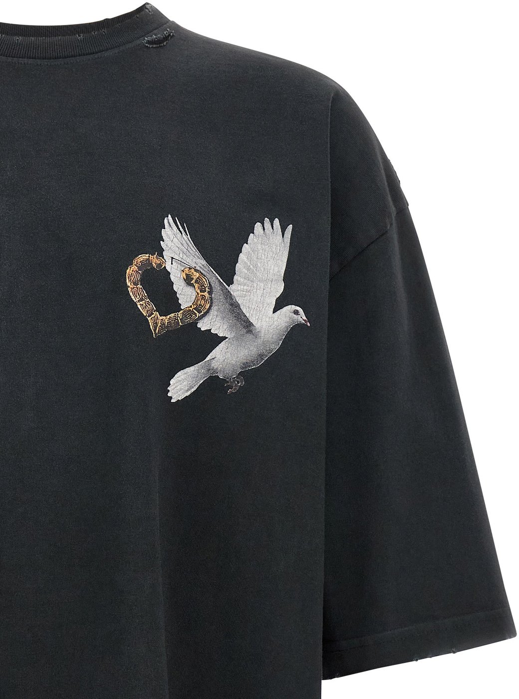 WILLY CHAVARRIA Black Cotton T-Shirt