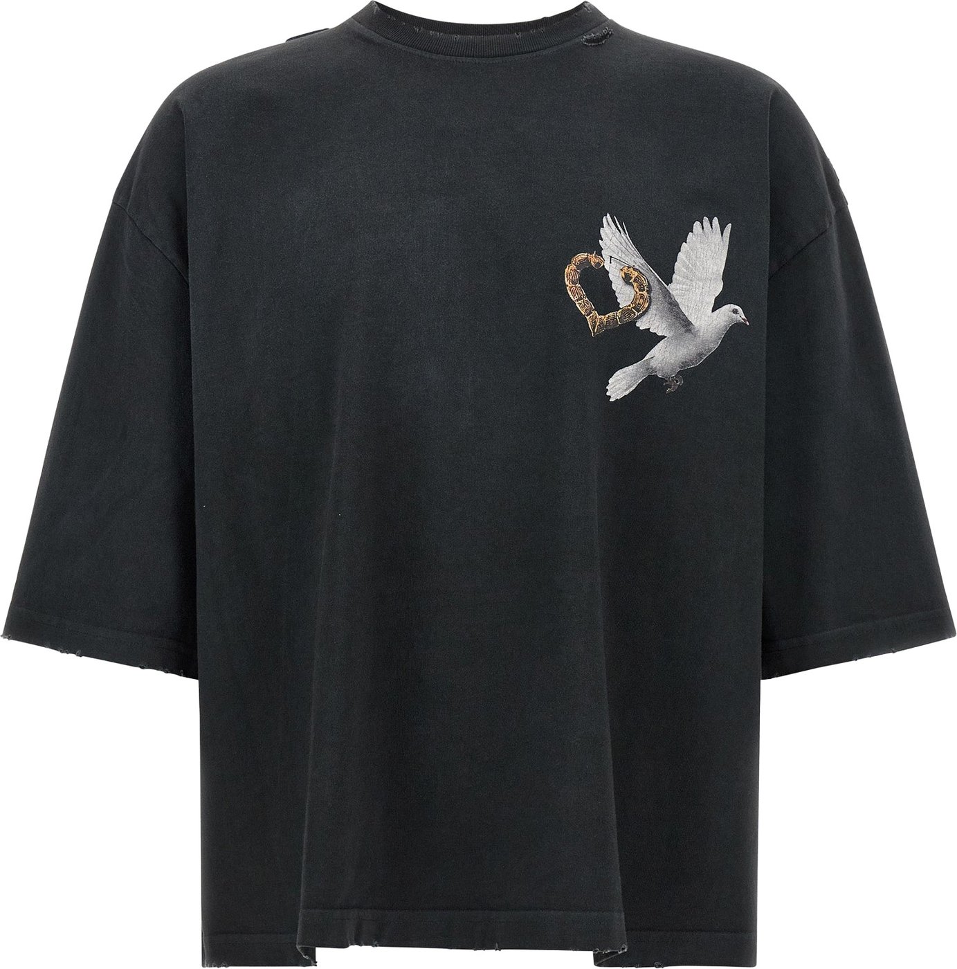WILLY CHAVARRIA Black Cotton T-Shirt
