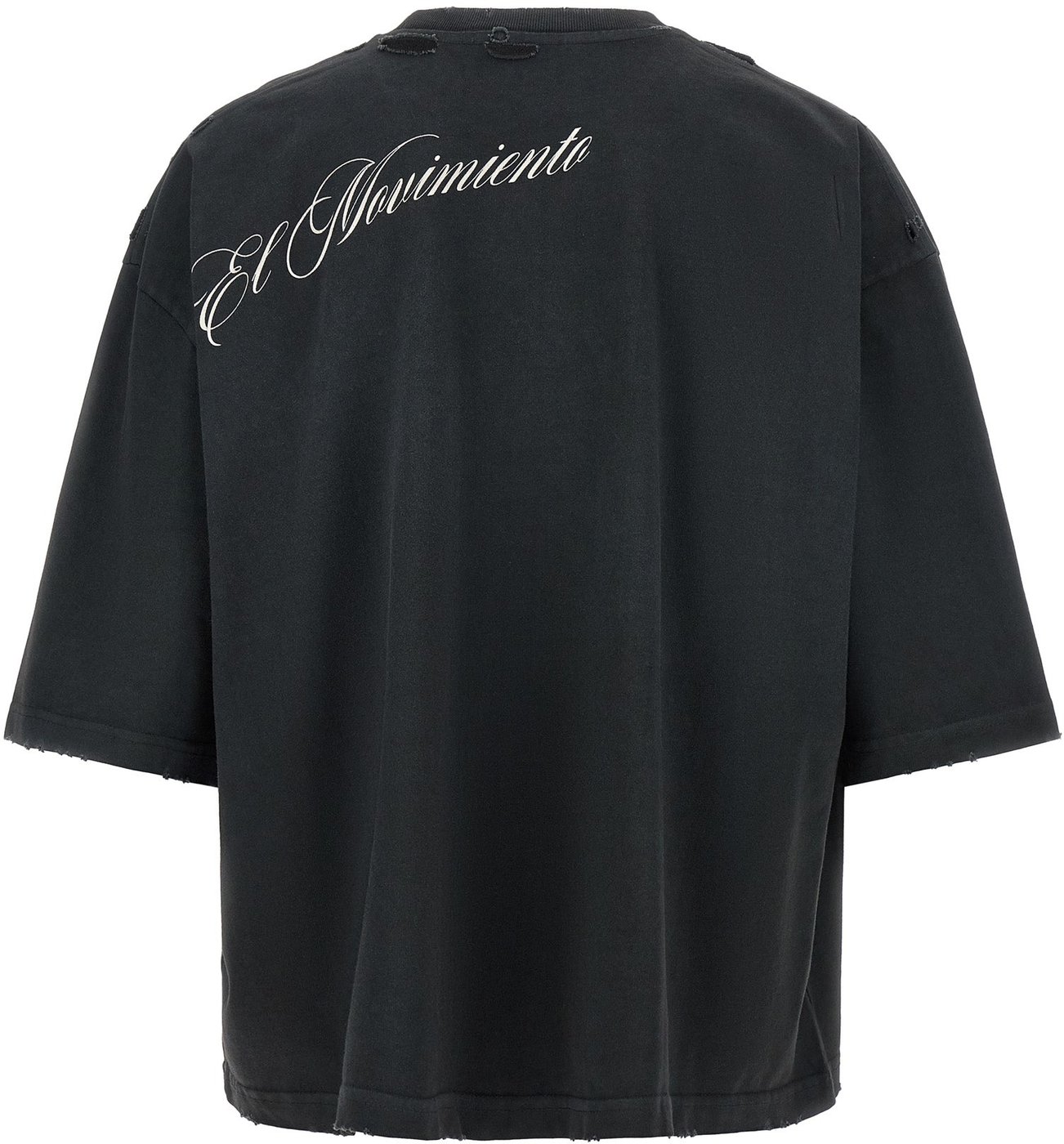 WILLY CHAVARRIA Black Cotton T-Shirt