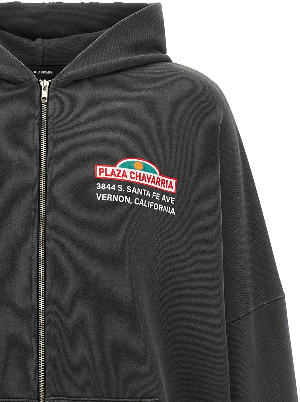 WILLY CHAVARRIA Black Cotton Sweatshirt