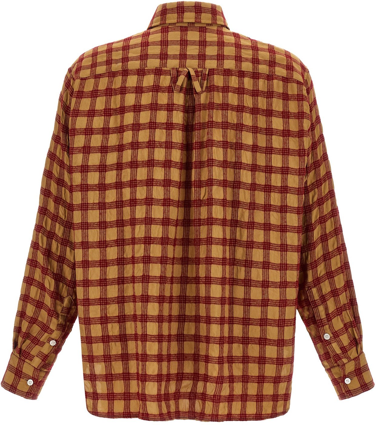 WILLY CHAVARRIA Bordeaux Viscose Blouse