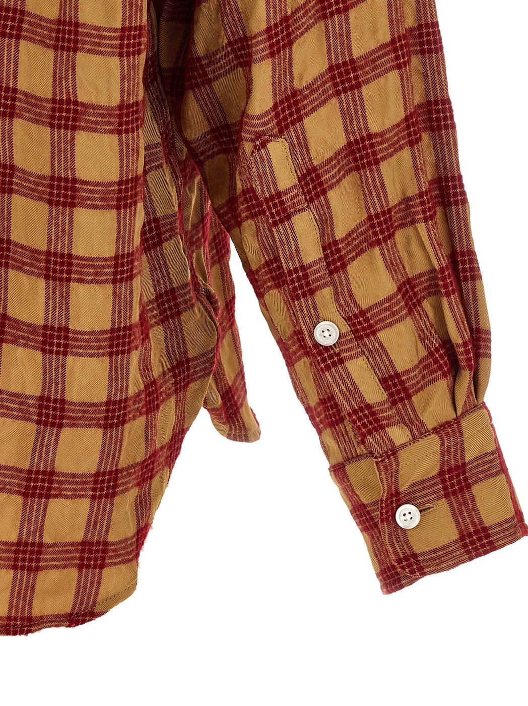 WILLY CHAVARRIA Bordeaux Viscose Blouse