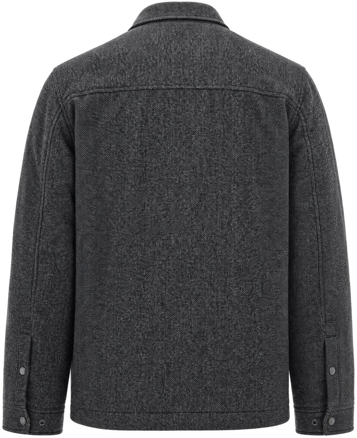 Coats Herringbone Grey