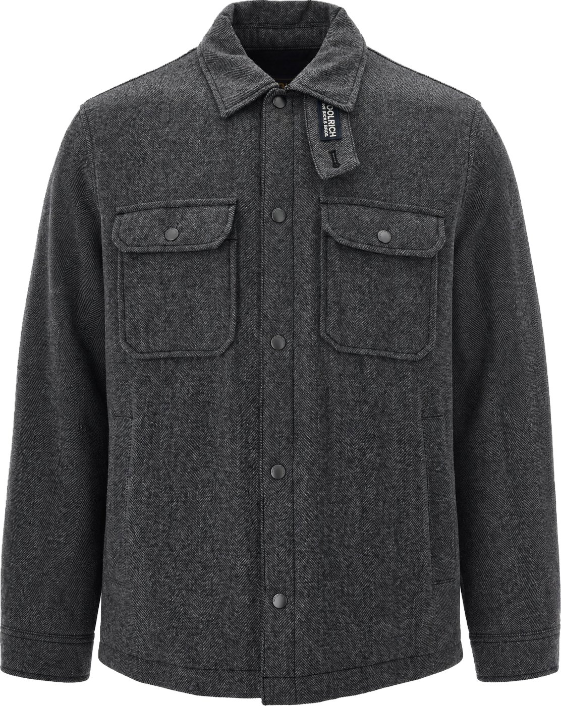 Coats Herringbone Grey