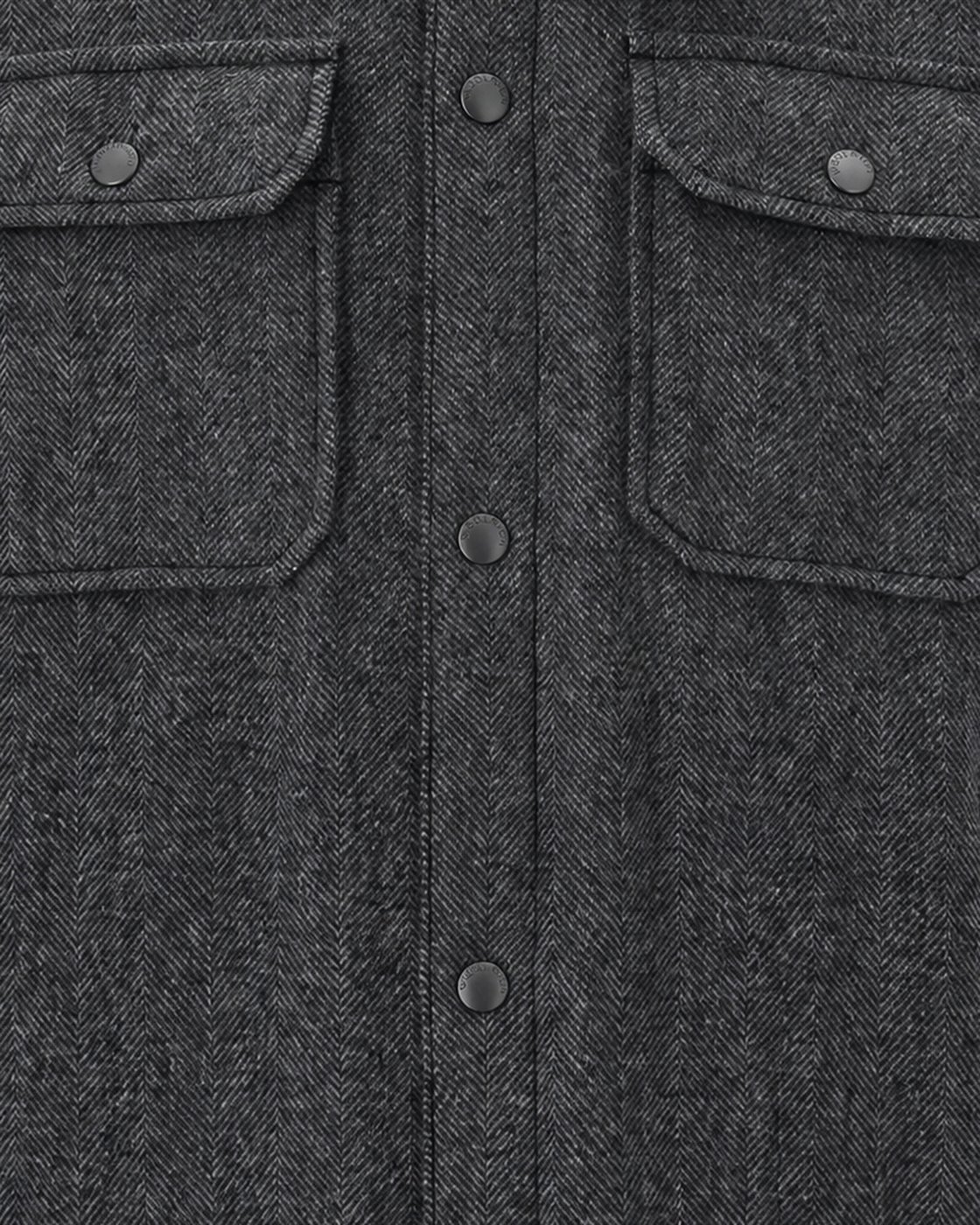 Coats Herringbone Grey