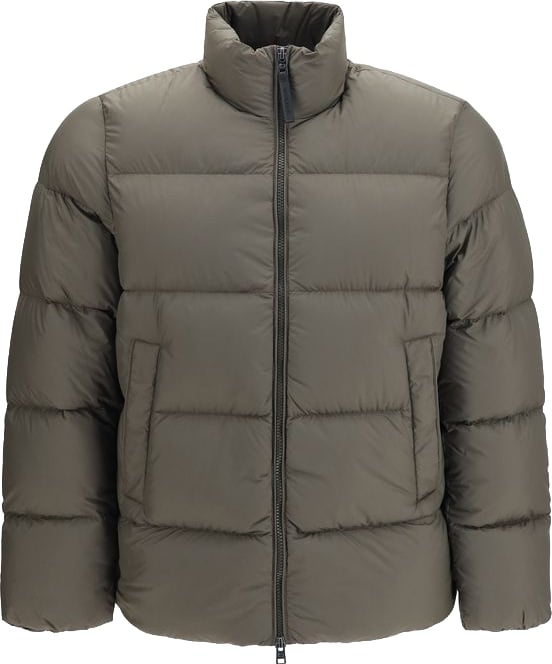 Woolrich Bicolor Goose Down Full-Length Jacket