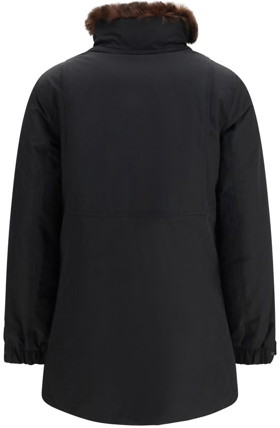 Woolrich Black Cotton Full-Length Jacket